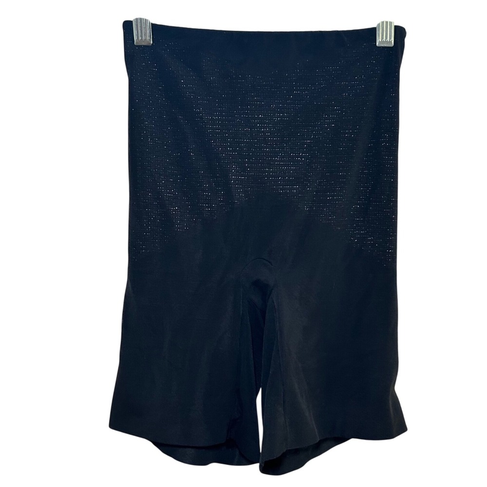SPANX Lady Luxe High Waist Shaping Shorts Black Size S